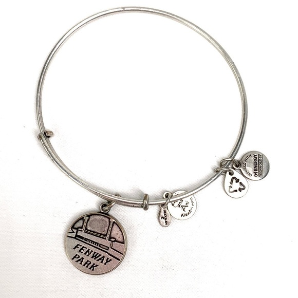 Alex and Ani Jewelry - Alex & Ani Expandable Fenway Park Charm Bracelet-Silver Plated